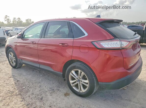 2FMPK3J82HBC49016 2017 FORD EDGE Red Задня права чверть