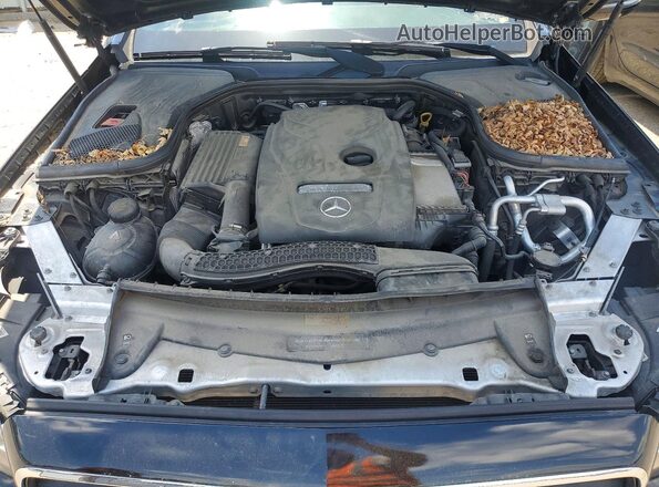 WDDZF4KB4HA153889 2017 MERCEDES-BENZ E-CLASS Black Vista del compartimento del motor