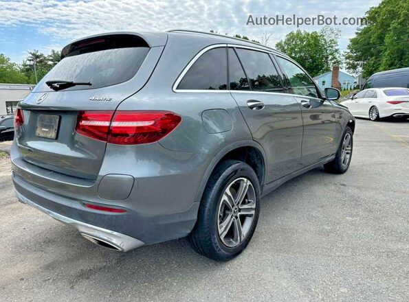 WDC0G5EB3JF419357 2018 MERCEDES-BENZ GLC-CLASS Серый Передняя правая четверть