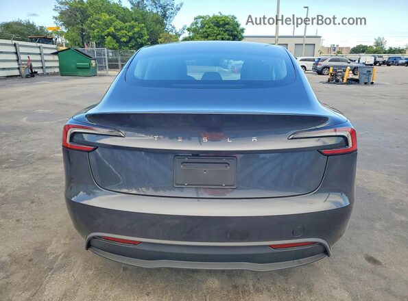 5YJ3E1EA7RF849613 2024 TESLA MODEL 3 Серый Вид салона спереди