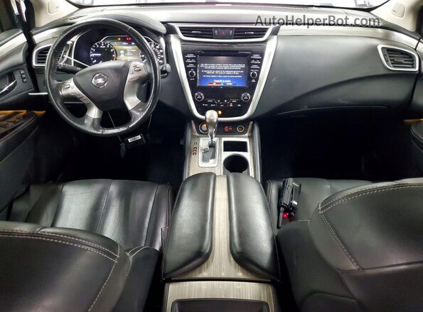 5N1AZ2MH0JN106485 2018 NISSAN MURANO Gray Instrument cluster view