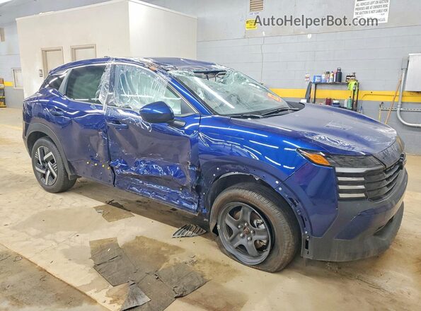 3N8AP6CA6SL378843 2025 NISSAN KICKS Blue Front view