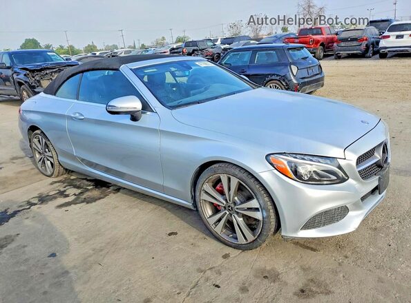 WDDWK4JBXHF504176 2017 MERCEDES-BENZ C Silver 