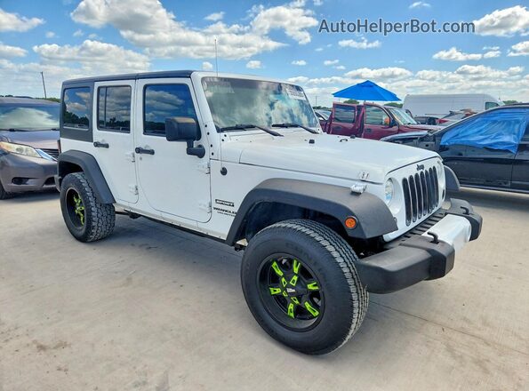 1C4BJWDG5GL160318 2016 JEEP WRANGLER White 