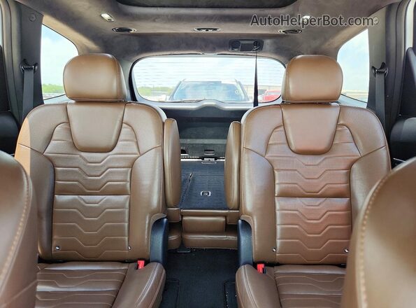 5XYP5DHC7LG044887 2020 KIA TELLURIDE Белый Вид задней части салона