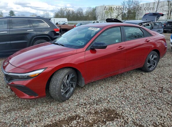 KMHLM4DG3SU997289 2025 HYUNDAI ELANTRA Red 