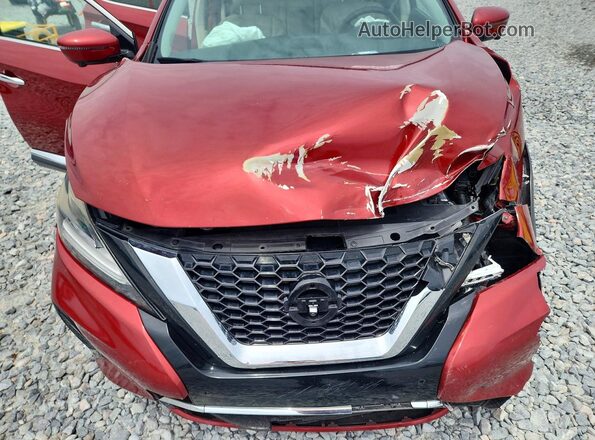 5N1AZ2MJ5KN143262 2019 NISSAN MURANO Красный Вид подкапотного пространства