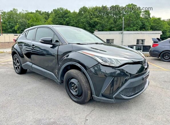 JTNKHMBX5L1078173 2020 TOYOTA C-HR Black Вид спереду