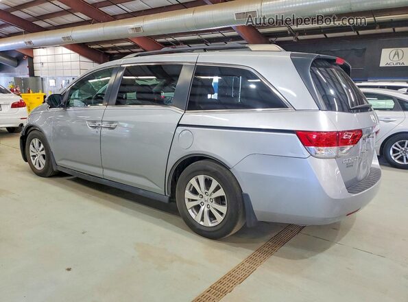 5FNRL5H35GB123444 2016 HONDA ODYSSEY Серебряный Задняя правая четверть