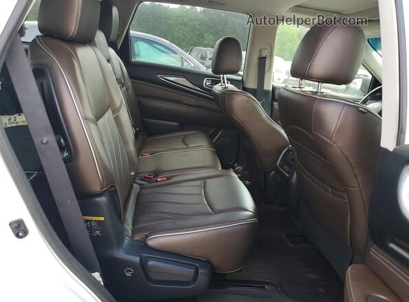 5N1DL0MN6HC528016 2017 INFINITI QX60 White Շարժիչի բաժամունքի տեսք