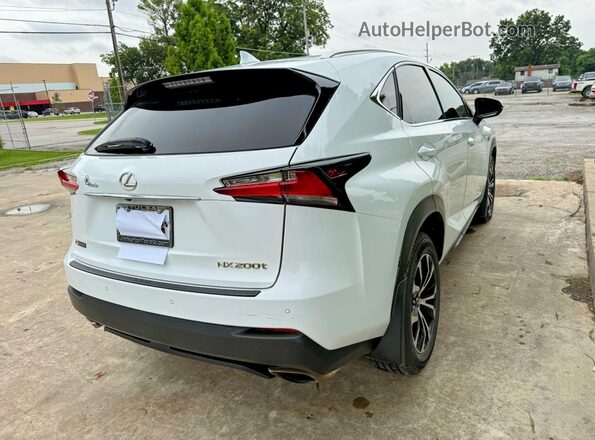 JTJBARBZ9G2065639 2016 LEXUS NX White წინა ხედი