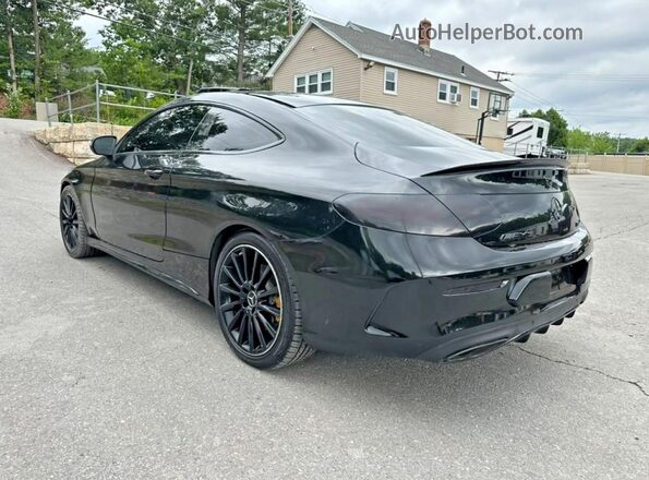 WDDWJ6EB1JF706144 2018 MERCEDES-BENZ C Black უკანა მარჯვენა