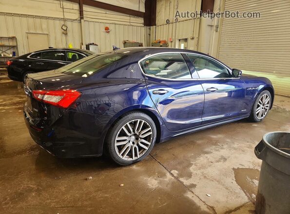 ZAM57YTL7J1293294 2018 MASERATI GHIBLI Blue წინა მარჯვენა
