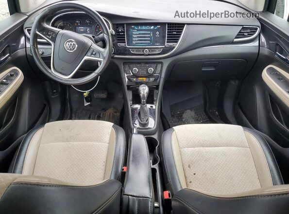 KL4CJASB4KB716187 2019 BUICK ENCORE Silver Vista del cuadro de instrumentos