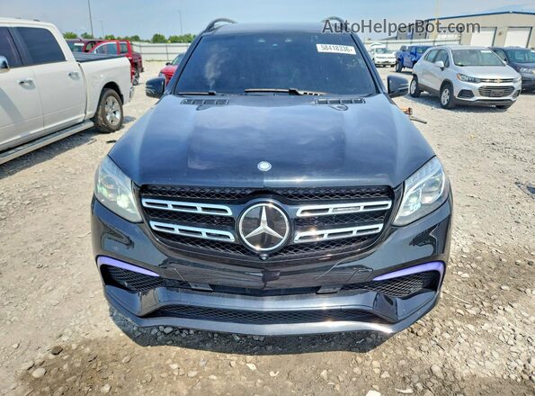 4JGDF7FE6HA789025 2017 MERCEDES-BENZ GLS Black Rear view