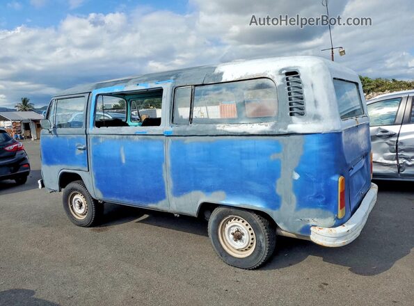 2282079050 1978 VOLKSWAGEN BUS Blue Trasero izquierdo