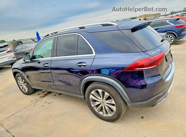 4JGFB4JB8LA122644 2020 MERCEDES-BENZ GLE-CLASS Blue Tył prawy