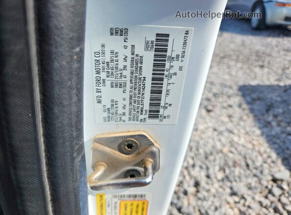 NM0LS7F27K1424794 2019 FORD TRANSIT White VIN sticker view