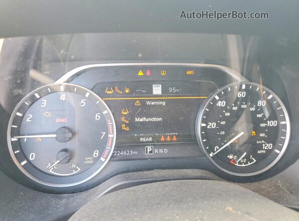 1N6AA1EFXMN526517 2021 NISSAN TITAN Black Widok tylnych siedzeń
