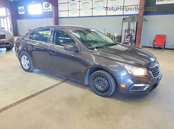 1G1PE5SB6G7229871 2016 CHEVROLET CRUZE Charcoal Vista frontal