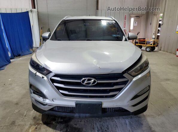 KM8J33A47HU376323 2017 HYUNDAI TUCSON Silver Вид ззаду