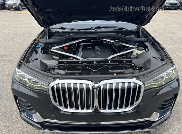 5UXCW2C06M9F67044 2021 BMW X7 Black Вид щитка приладів