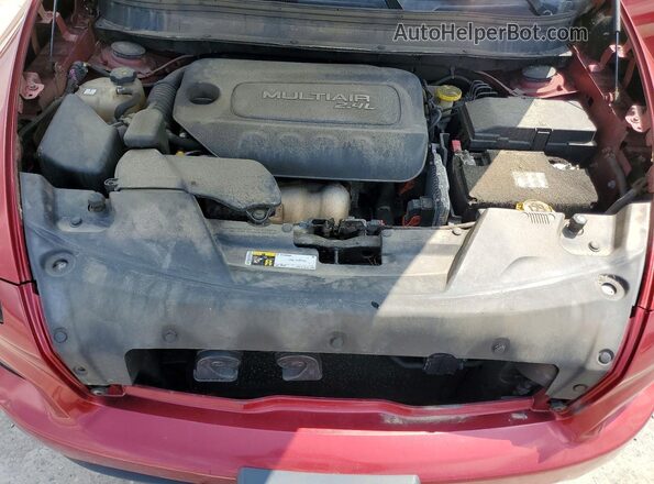 1C4PJMAB0HW564453 2017 JEEP CHEROKEE Red Widok naklejki z numerem VIN
