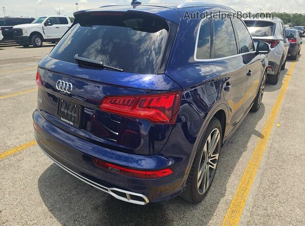 WA1C4AFY4J2088801 2018 AUDI SQ5 Blue Передня права чверть