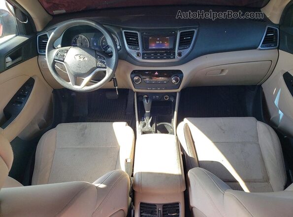 KM8J3CA24HU291311 2017 HYUNDAI TUCSON Maroon 