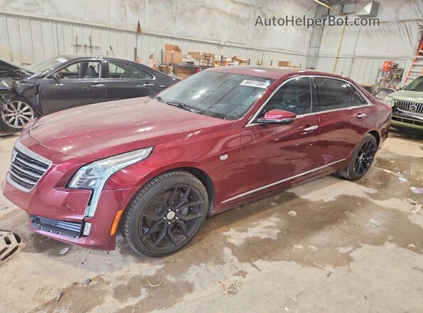 1G6KF5RS1GU158166 2016 CADILLAC CT6 Red უკანა მარცხენა