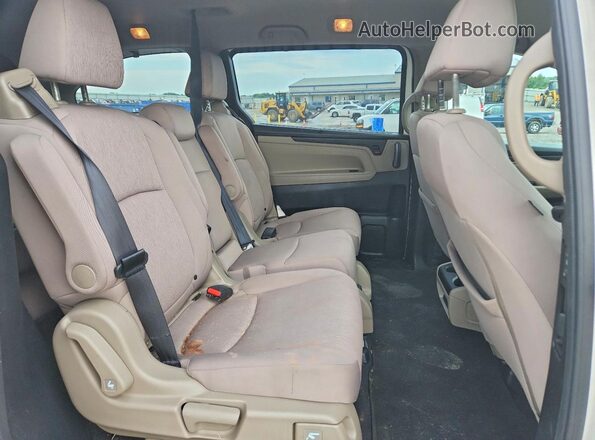 5FNRL6H55JB088127 2018 HONDA ODYSSEY White 