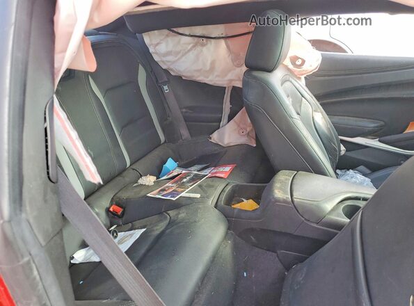 1G1FH1R78K0139622 2019 CHEVROLET CAMARO Red უკანა სალონის ხედი