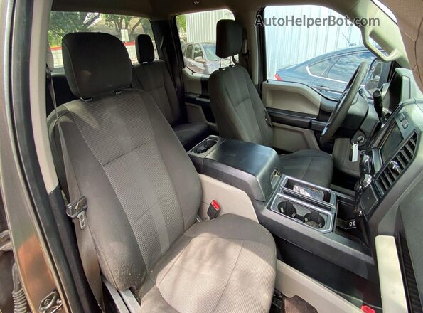 1FTEW1CP5HKE35597 2017 FORD F150 Gray Rear view