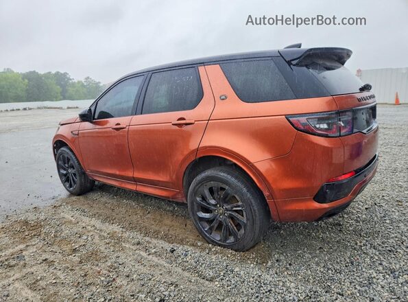 SALCL2FX7MH883423 2021 LAND ROVER DISCOVERY Orange Հետևի աջ