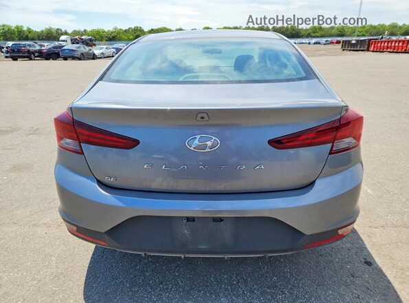 5NPD74LF4KH435338 2019 HYUNDAI ELANTRA Gray 