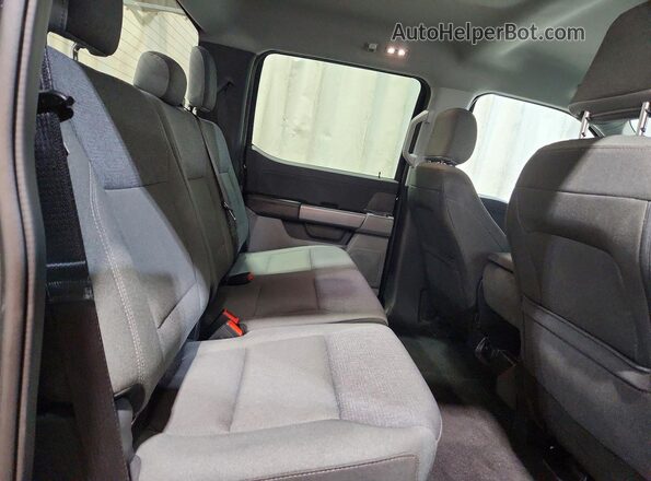 1FTEW3LP5SKE06698 2025 FORD F150 Black Widok tylnych siedzeń