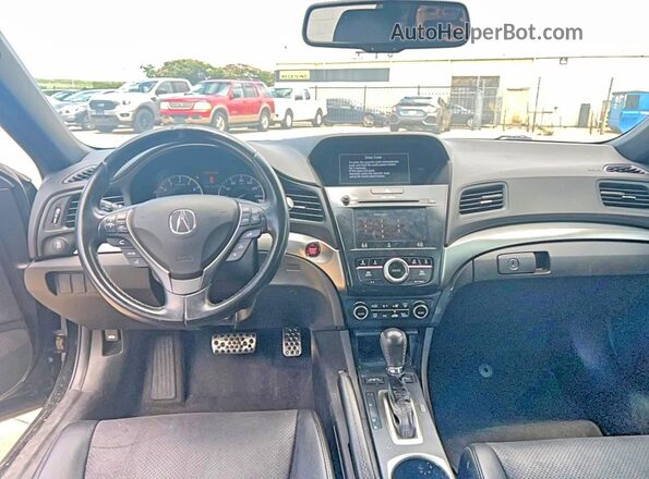 19UDE2F89GA001262 2016 ACURA ILX Black Rear seats view