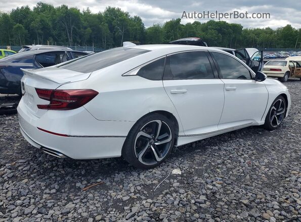1HGCV1F35JA085470 2018 HONDA ACCORD White 
