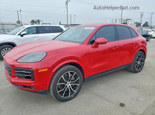 WP1AA2AY5RDA02039 2024 PORSCHE CAYENNE Красный Задняя левая четверть