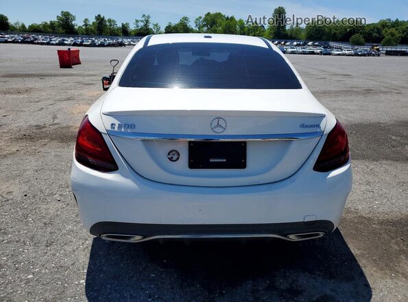 WDDWF8EB3LR551305 2020 MERCEDES-BENZ C White 