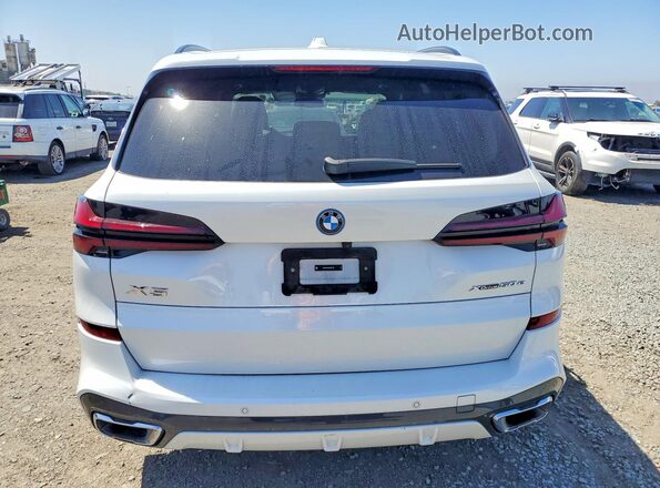 5UX43EU0XR9T61291 2024 BMW X5 White Սալոնի դիմացի տեսք