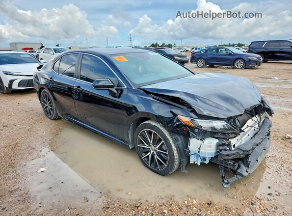 4T1G11AK4MU612343 2021 TOYOTA CAMRY Black 