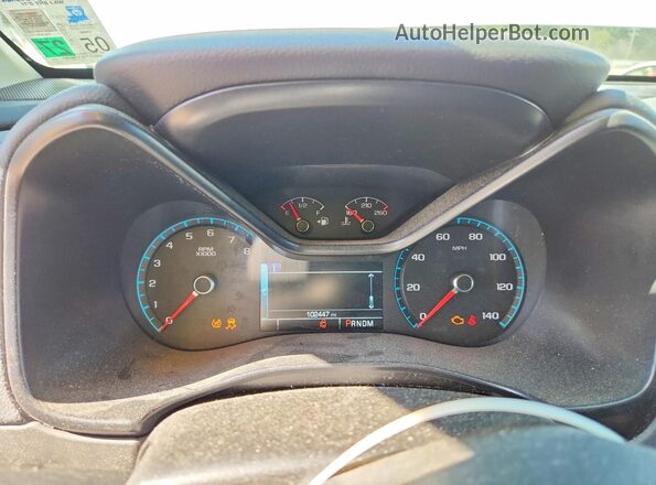 1GCGSDE33G1219719 2016 CHEVROLET COLORADO Белый 