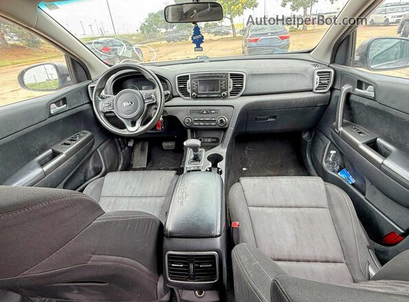 KNDPM3AC0K7513417 2019 KIA SPORTAGE Gray Вид задніх сидінь