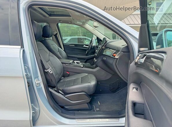 4JGDA5GB0GA666794 2016 MERCEDES-BENZ GLE-CLASS Blue წინა ხედი