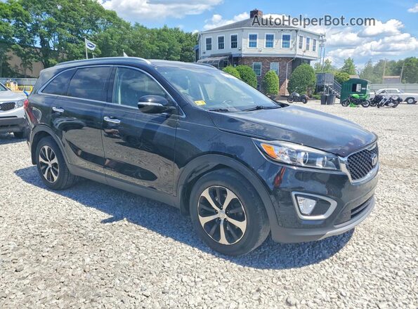 5XYPH4A13HG258797 2017 KIA SORENTO Black Vista frontal