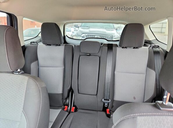 1FMCU0GD0JUB88809 2018 FORD ESCAPE Gold Rear interior view