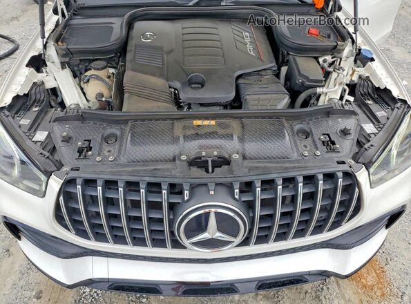 4JGFD6BB0NA665638 2022 MERCEDES-BENZ GLE White Vista de la etiqueta del VIN