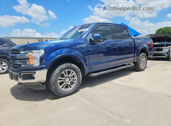 1FTEW1E59KKD03493 2019 FORD F150 Blue 