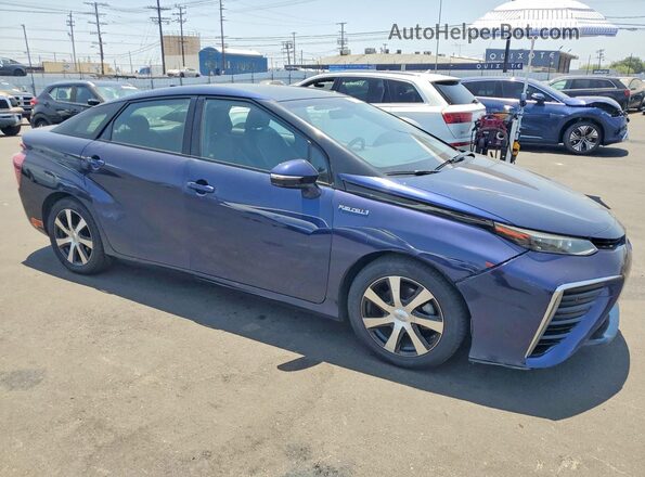 JTDBVRBD3HA001955 2017 TOYOTA MIRAI Blue Front view